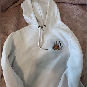 White Volcom Hoodie